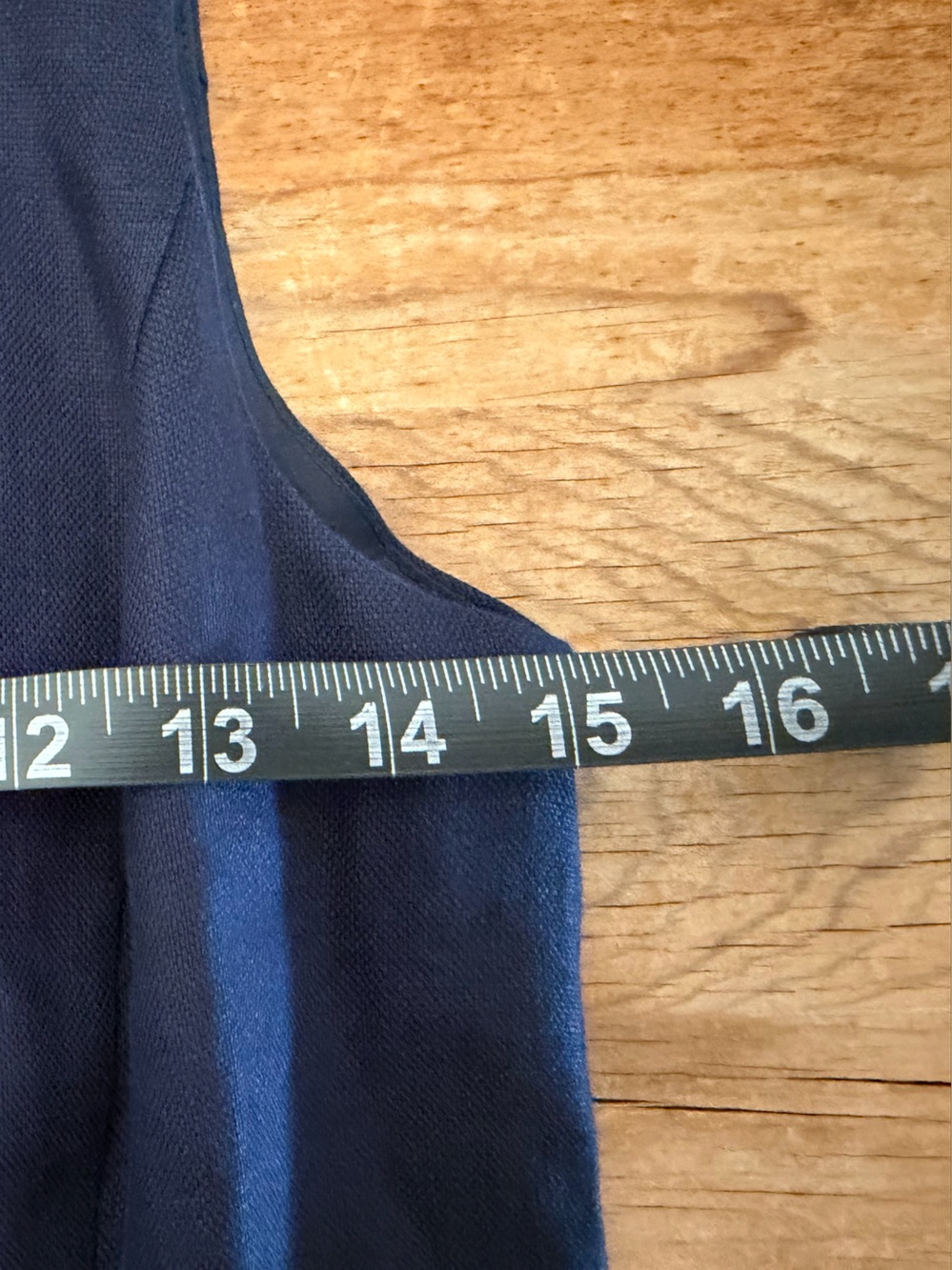 Lauren Ralph Lauren Navy Blue Linen Sleeveless Button Down Dress CBK Women’s  4 - Picture 8 of 9